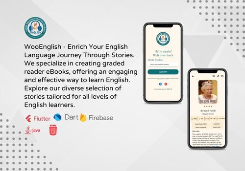 Mobile App Development Package Example: English Learning App (WooEnglish)