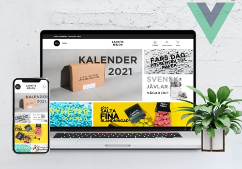 Web Development Package Example: Lakritsroten-Licorice Products Provide