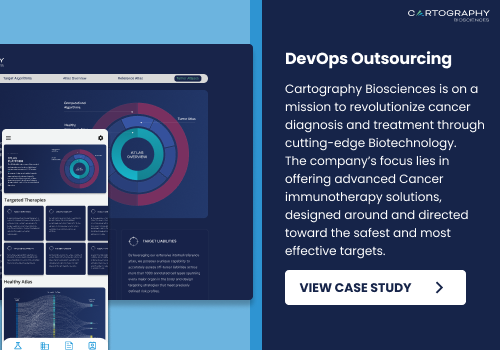 Custom Software Development Package Example: DevOps Implementation for Cartography Biosciences