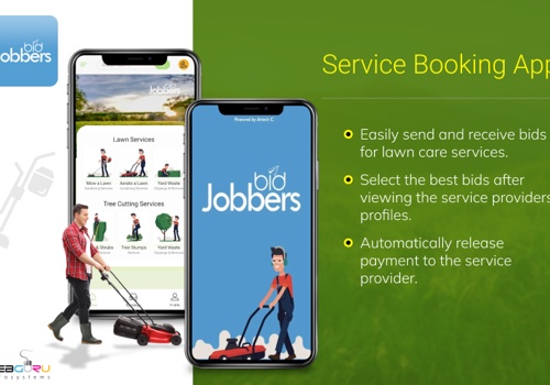 Mobile App Development Package Example: Service Booking App
