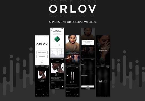 UX/UI Design Package Example: Application Design for Orlov