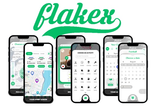 Web Development Package Example: Flakex: Social, Sports and Fitness