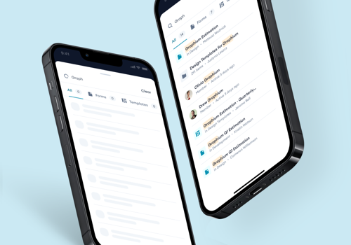 UX/UI Design Package Example: UI/UX Design for Template Creator and Form Editor