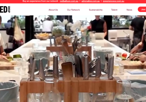 Web Development Package Example: Big Red Group