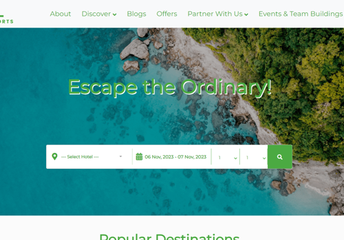 Web Development Package Example: Cocotel