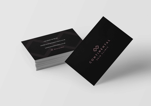 Branding Package Example: Revitalising The Continental Skin Clinic brand