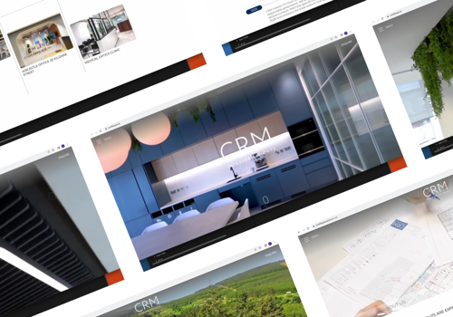 Web Design Package Example: CRM Interior Fit Outs Website