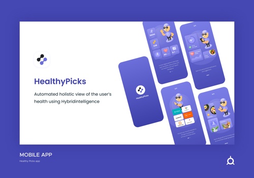 UX/UI Design Package Example: Healthy Picks / Platform to keep you healthy
