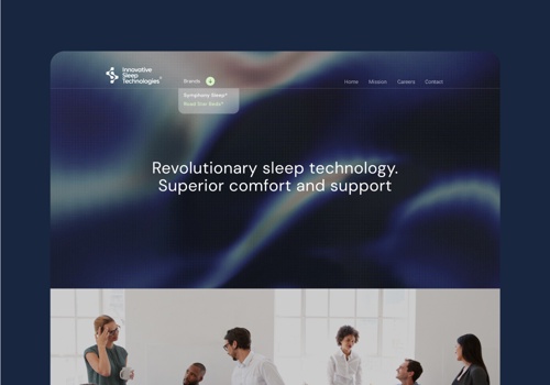 Branding Package Example: Bed & Mattress Holding Co Brand Identity & Website