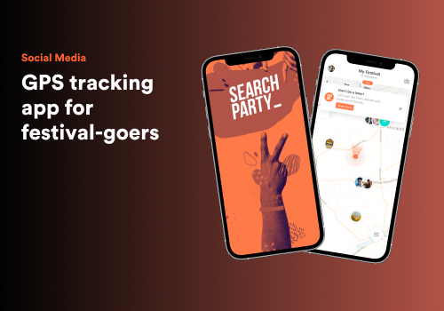Mobile App Development Package Example: SearchParty: a GPS tracking app for festival-goers