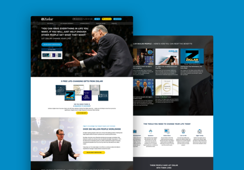 Web Development Package Example: Ziglar Inc. WordPress & WooCommerce Build & Mgt