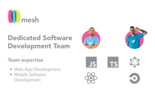 UX/UI Design Package Example: Mesh - Create Your Own Custom Social App