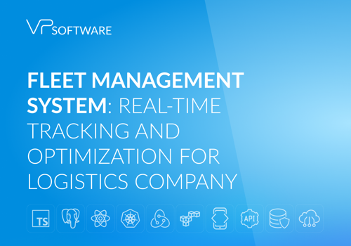 UX/UI Design Package Example: Fleet Management System for Logistics Company