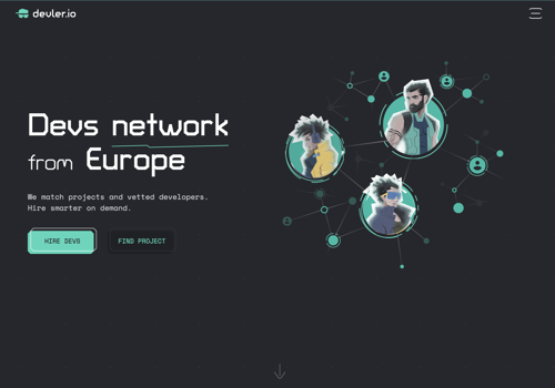 Web Development Package Example: Web development for a freelance service