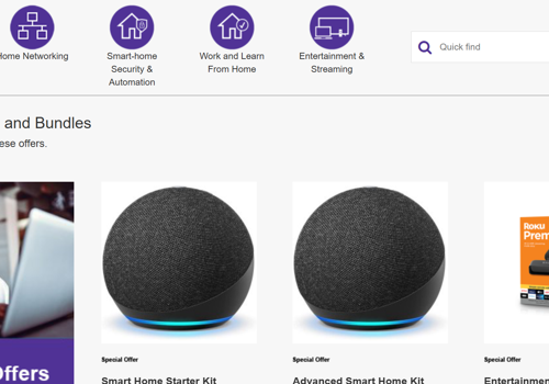 E-Commerce Development Package Example: Smart Home and Tech Store