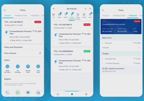 IT Staff Augmentation Package Example: Insurance App Development