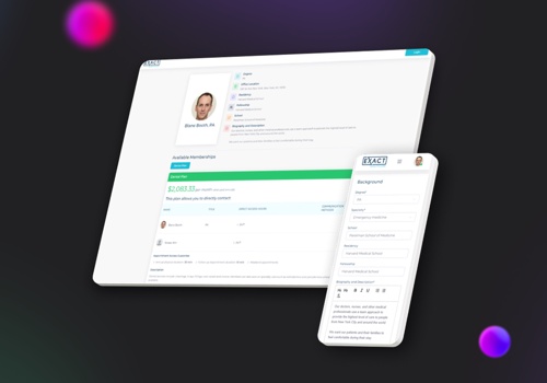 Web Development Package Example: Medical Communication Platform