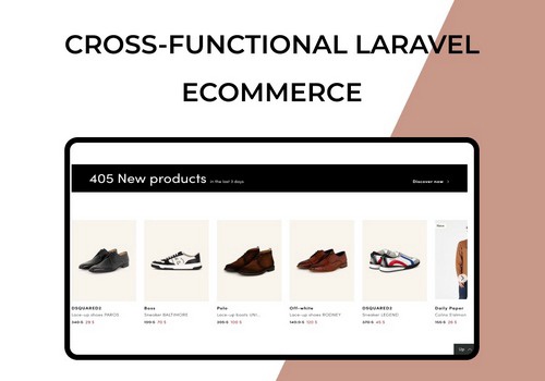Web Design Package Example: Cross-functional Laravel eCommerce