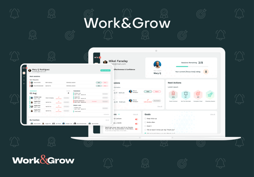 UX/UI Design Package Example: Work & Grow