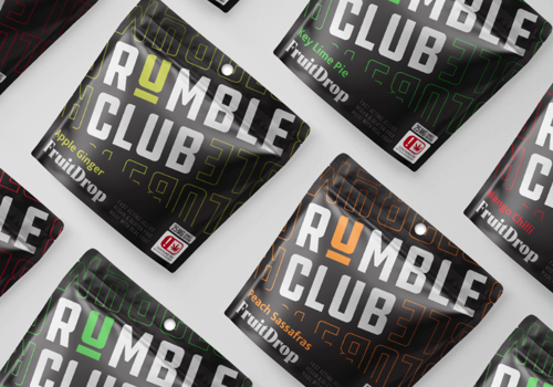 Branding Package Example: Rumble Club Cannabis Branding
