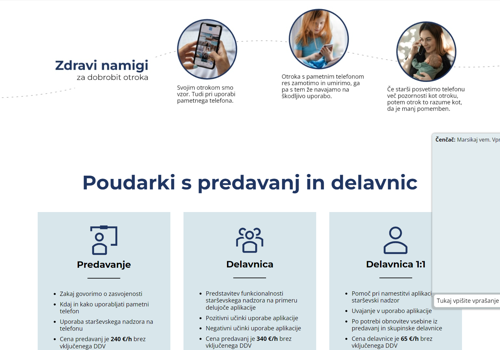 Web Development Package Example: Konzorcij Prevencija