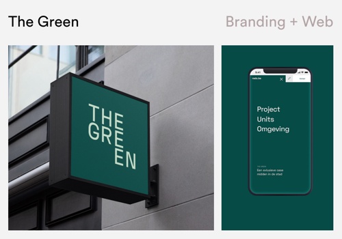 Web Design Package Example: THE GREEN