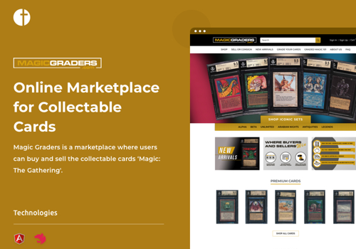 Web Development Package Example: Online Marketplace for Collectable Cards