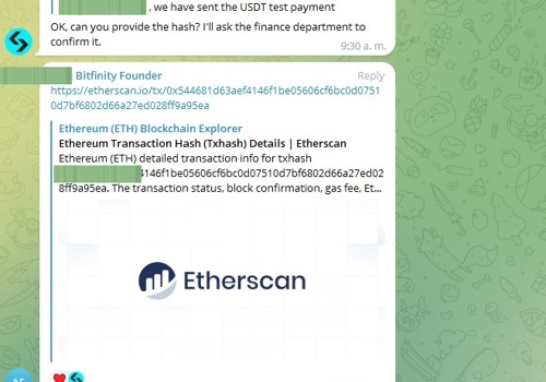 Blockchain Package Example: Bitfinity: CEX Listings in Top 10 Tier1s