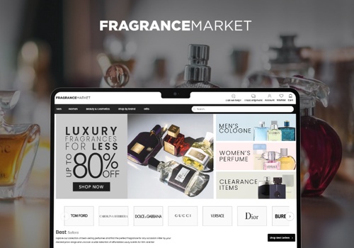 Web Development Package Example: Fragrance Market