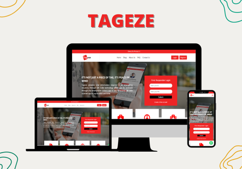 Web Development Package Example: Tageze - Make Everyone's Life Safe
