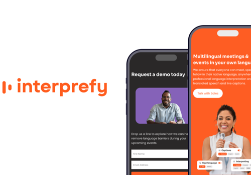Web Development Package Example: Interprefy