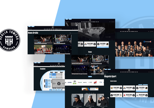 Web Development Package Example: Website Design & Development - Towers Hamburg