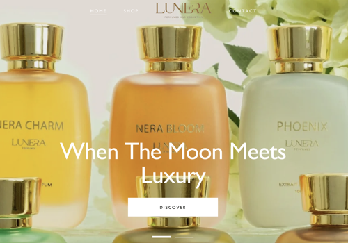 E-Commerce Development Package Example: Lunera