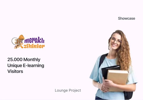 Web Development Package Example: 25.000 Monthly Unique E-learning Visitors