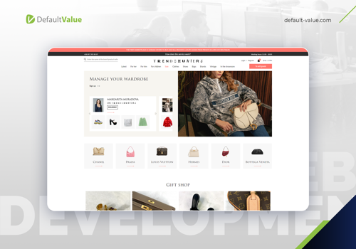 E-Commerce Development Package Example: Luxury Marketplace Development