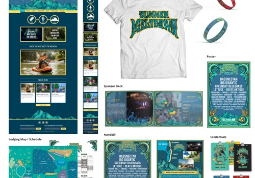 Business Consulting Package Example: Website and Design for Festival, Summer Meltdown