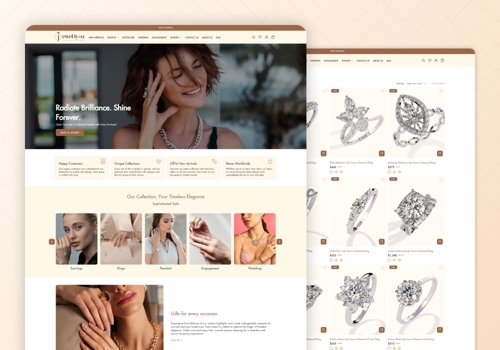 E-Commerce Development Package Example: Jewel4You – Imitation Jewelry eCommerce Platform