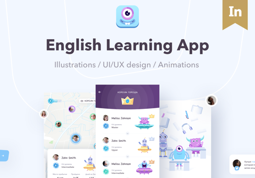 Mobile App Development Package Example: English Learning App