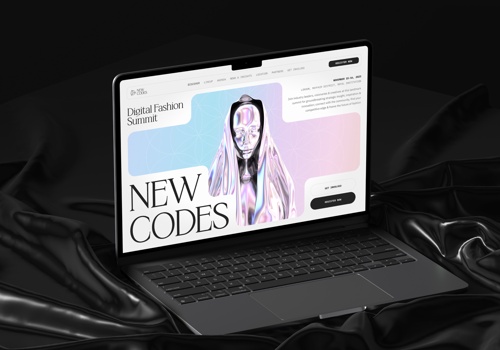 Web Design Package Example: New Codes — Website Design for Fashion Summit