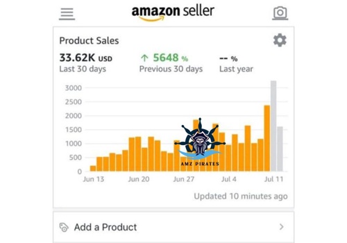 Ecommerce Marketing Package Example: Amazon Success Story: 33.62K Sales in 30 Days