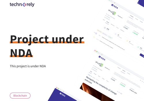 UX/UI Design Package Example: Project under NDA