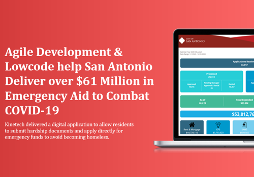 Custom Software Development Package Example: City of San Antonio - Emergency Housing Assistance