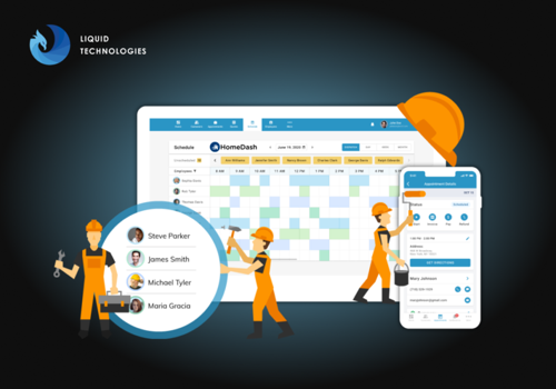 Mobile App Development Package Example: HomeDash