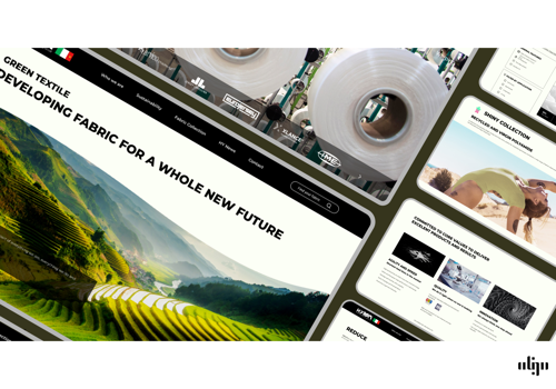 Web Design Package Example: HungYen Fabric Web Design & Development