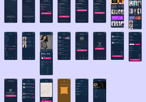 Mobile App Development Package Example: Shopping Mall App