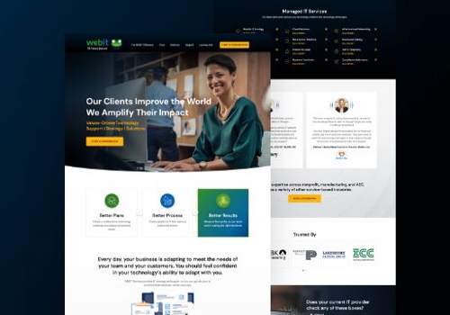 Web Design Package Example: WEBIT Services