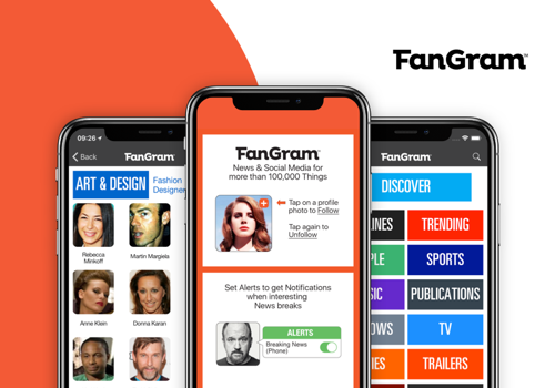 Mobile App Development Package Example: FanGram