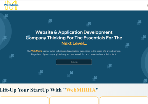 Web Development Package Example: Design Agency
