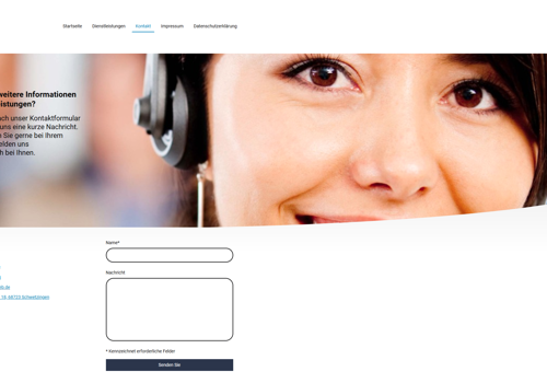 Search Engine Optimization Package Example: Koncar Reinigung One-Page Website and SEO