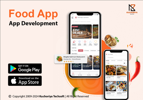 Mobile App Development Package Example: Food Delivery App